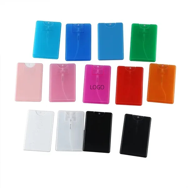20 ml Perfume Spray Bottles Cardcase Like Plastic - 20 ml Perfume Spray Bottles Cardcase Like Plastic - Image 0 of 4