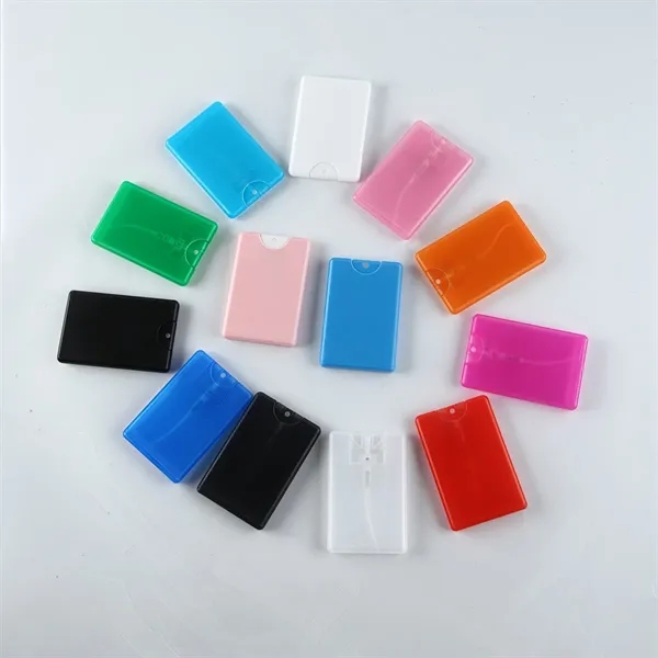 20 ml Perfume Spray Bottles Cardcase Like Plastic - 20 ml Perfume Spray Bottles Cardcase Like Plastic - Image 1 of 4