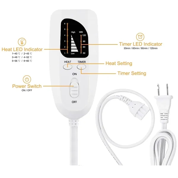 Electric Heating Pad For Health - Electric Heating Pad For Health - Image 2 of 5