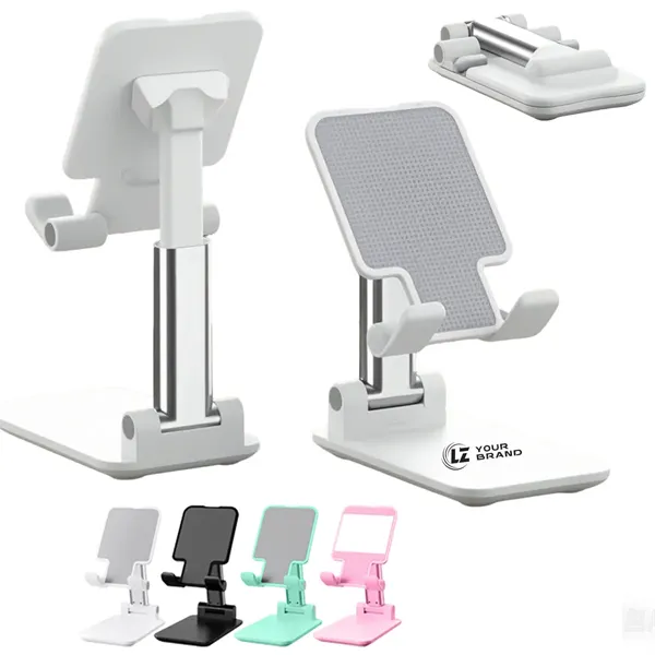 Portable Adjustable Phone & Tablet Desktop Stands Holders - Portable Adjustable Phone & Tablet Desktop Stands Holders - Image 0 of 3