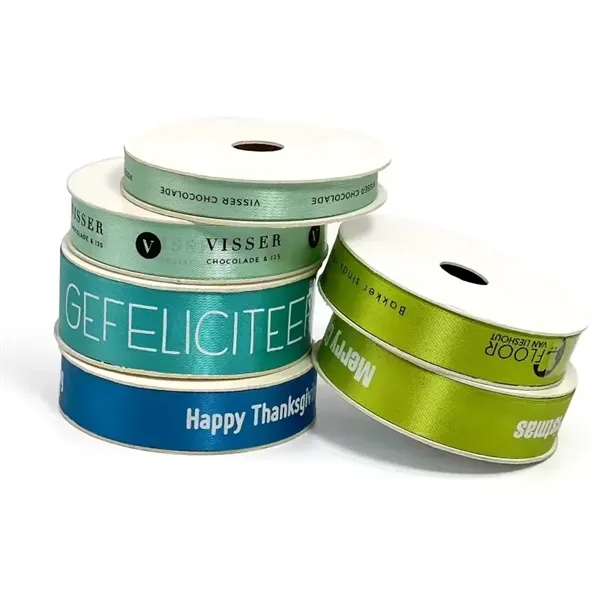 Gift Packing Satin Ribbon Roll -7/9"W -100yard - Gift Packing Satin Ribbon Roll -7/9"W -100yard - Image 2 of 4