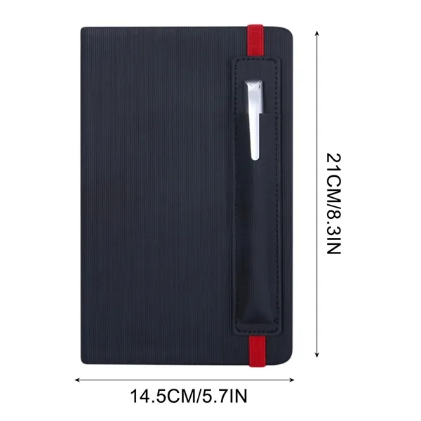 A5 Leather Jotters Memo Notebook Ambassador Bound Journal - A5 Leather Jotters Memo Notebook Ambassador Bound Journal - Image 2 of 7