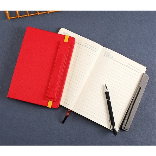 A5 Leather Jotters Memo Notebook Ambassador Bound Journal - A5 Leather Jotters Memo Notebook Ambassador Bound Journal - Image 5 of 7