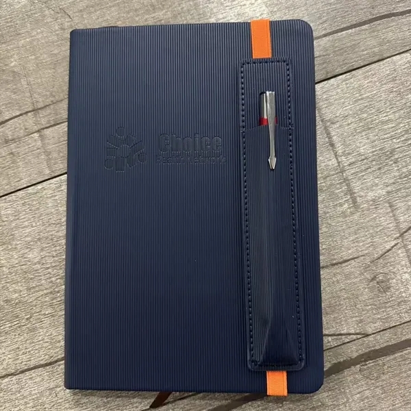 A5 Leather Jotters Memo Notebook Ambassador Bound Journal - A5 Leather Jotters Memo Notebook Ambassador Bound Journal - Image 7 of 7
