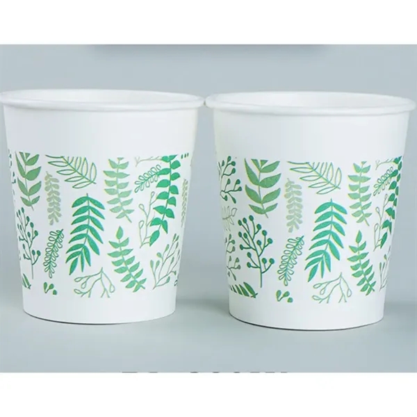 Eco-Custom Wood Pulp Paper Cups  Sustainable & Brandable - Eco-Custom Wood Pulp Paper Cups  Sustainable & Brandable - Image 6 of 7
