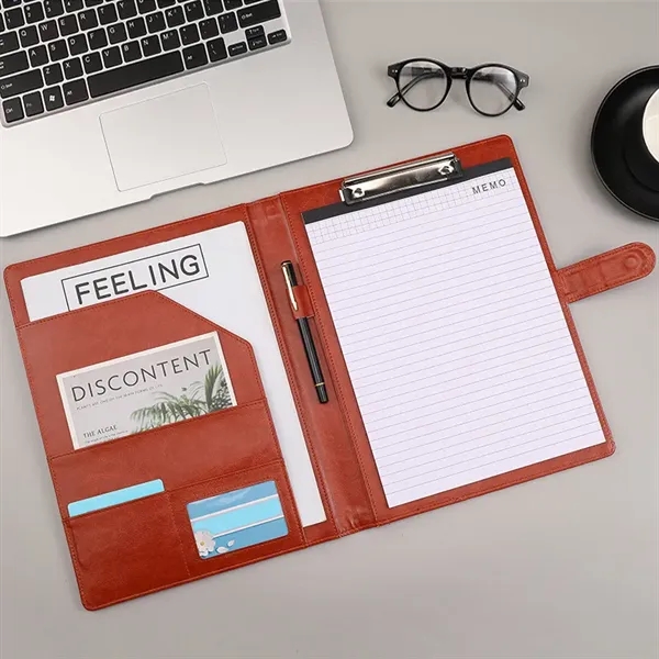 Padfolio Leather Binder - Padfolio Leather Binder - Image 3 of 4