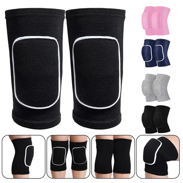 Sports Anti Collision Thickened Warmth Sponge Knee Pads - Sports Anti Collision Thickened Warmth Sponge Knee Pads - Image 0 of 4