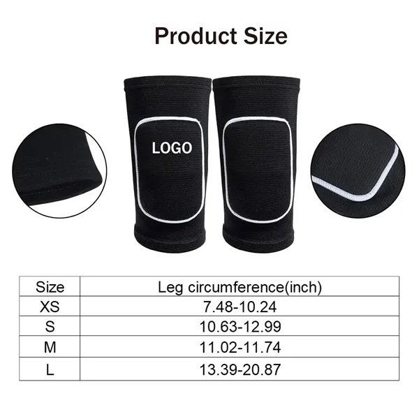 Sports Anti Collision Thickened Warmth Sponge Knee Pads - Sports Anti Collision Thickened Warmth Sponge Knee Pads - Image 1 of 4