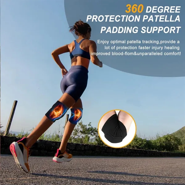 Sports Anti Collision Thickened Warmth Sponge Knee Pads - Sports Anti Collision Thickened Warmth Sponge Knee Pads - Image 3 of 4