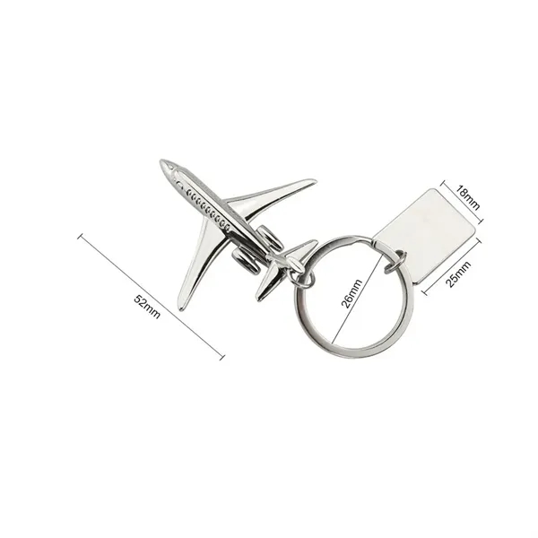 Creative Plane Keychain Airplane Keyring Aircraft Engine Key - Creative Plane Keychain Airplane Keyring Aircraft Engine Key - Image 3 of 4