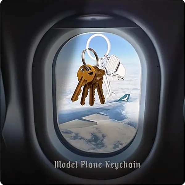 Creative Plane Keychain Airplane Keyring Aircraft Engine Key - Creative Plane Keychain Airplane Keyring Aircraft Engine Key - Image 4 of 4