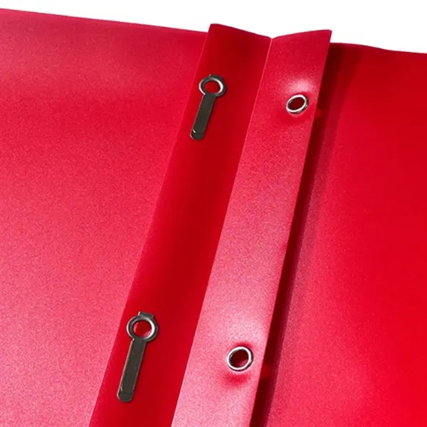 Poly Report Cover Folder with Clear Front and Color Back - Poly Report Cover Folder with Clear Front and Color Back - Image 3 of 6