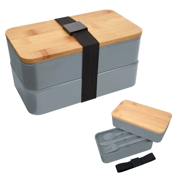 Stackable Bento Lunch Set - Stackable Bento Lunch Set - Image 10 of 15