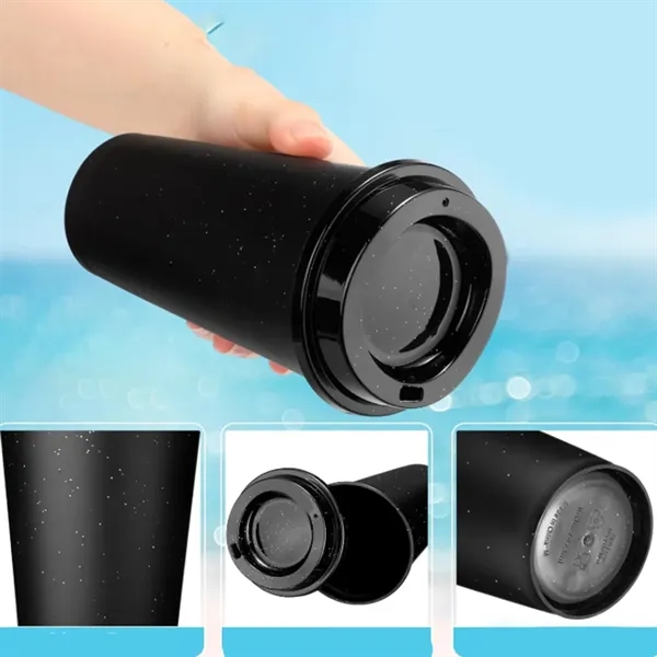 16Oz. Plastic Shaker Cup with Flip Lid in Assorted Colors - 16Oz. Plastic Shaker Cup with Flip Lid in Assorted Colors - Image 3 of 6