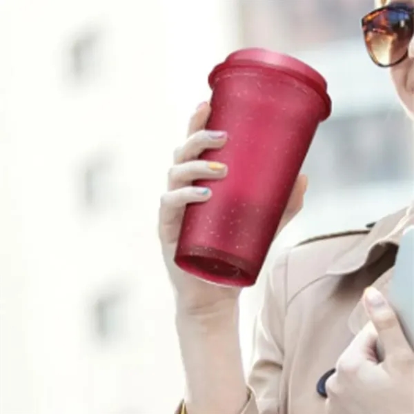 16Oz. Plastic Shaker Cup with Flip Lid in Assorted Colors - 16Oz. Plastic Shaker Cup with Flip Lid in Assorted Colors - Image 5 of 6