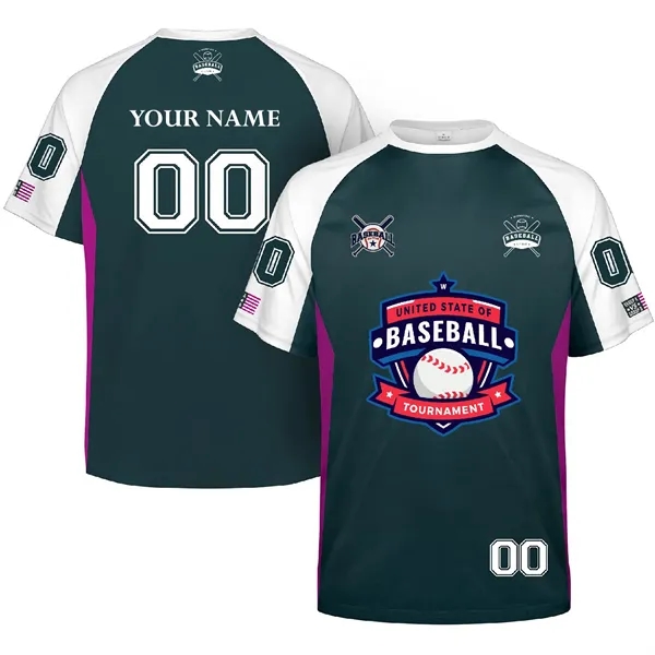 Custom Fit Short Sleeve Sports Tee - Custom Fit Short Sleeve Sports Tee - Image 0 of 0
