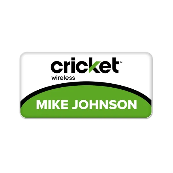 1/8" Acrylic Name Badge 3" x 1.5" - 1/8" Acrylic Name Badge 3" x 1.5" - Image 0 of 0