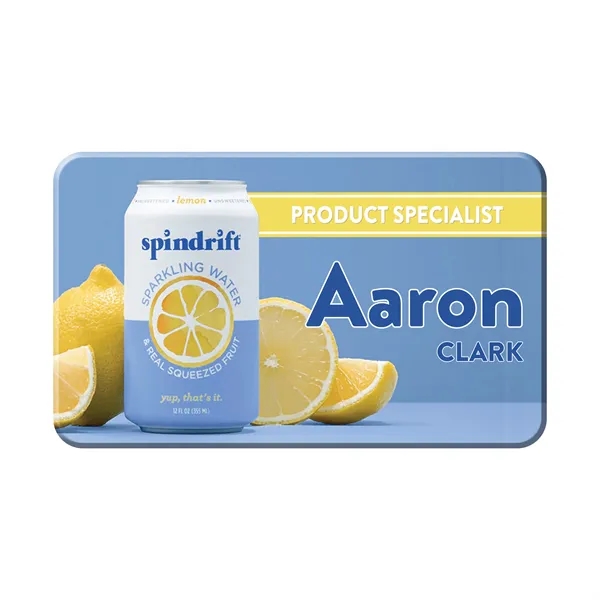 2.5" x 1.5" Rectangle Name Badge - 2.5" x 1.5" Rectangle Name Badge - Image 0 of 0