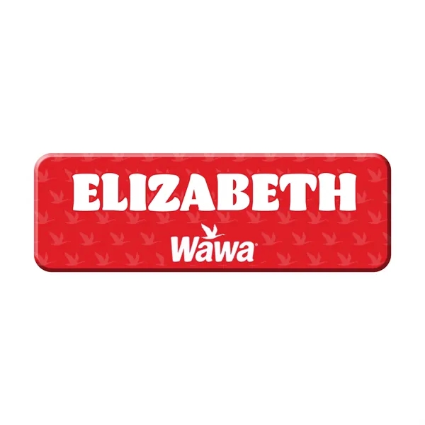 3" x 1" Rectangle Name Badge - 3" x 1" Rectangle Name Badge - Image 0 of 0