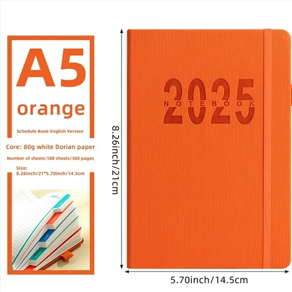 2025 Daily Planner A5 Notebook - 2025 Daily Planner A5 Notebook - Image 3 of 4