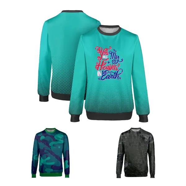 Vibrant Sublimated Crewneck Sweatshirt - Vibrant Sublimated Crewneck Sweatshirt - Image 0 of 0