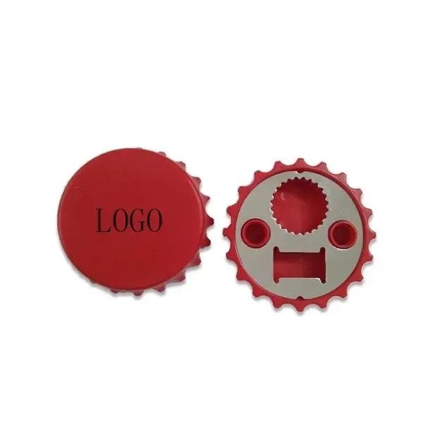 Multi-Function Beer Lid Opener Refrigerator Magnet Stickers - Multi-Function Beer Lid Opener Refrigerator Magnet Stickers - Image 0 of 1