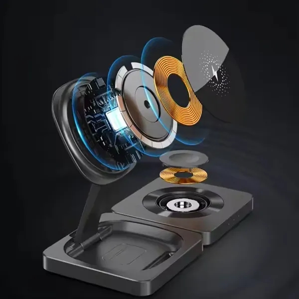 3 In 1 Wireless Charging Station - 3 In 1 Wireless Charging Station - Image 3 of 5