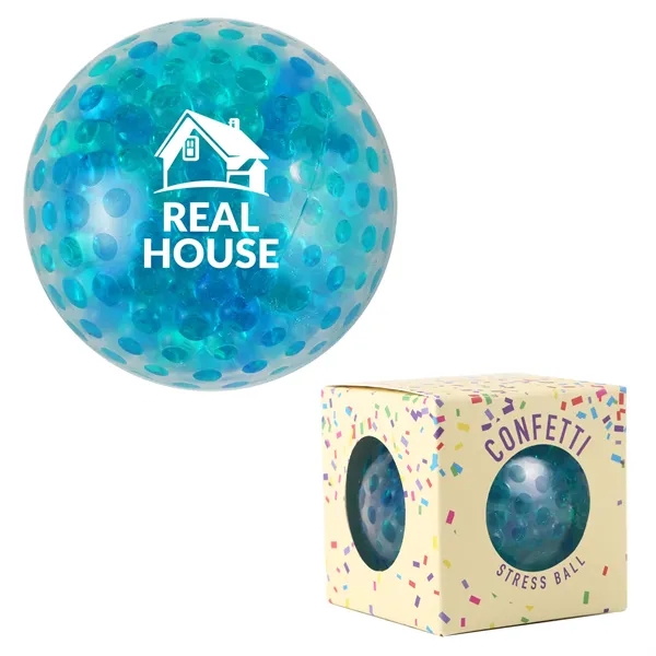 Confetti Stress Reliever Balls - Confetti Stress Reliever Balls - Image 4 of 8
