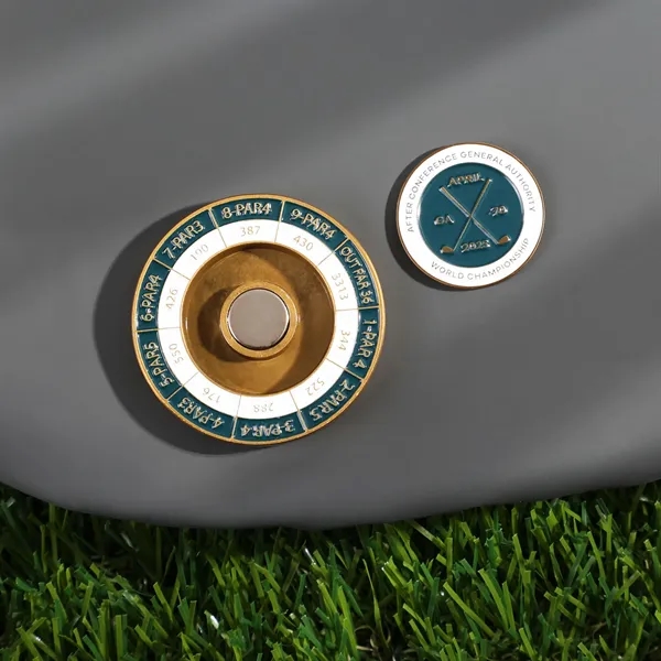 Magnetic Golf Ball Marker Coin - Magnetic Golf Ball Marker Coin - Image 3 of 4