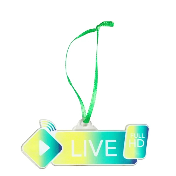 4" Acrylic Ornament - 4" Acrylic Ornament - Image 2 of 3
