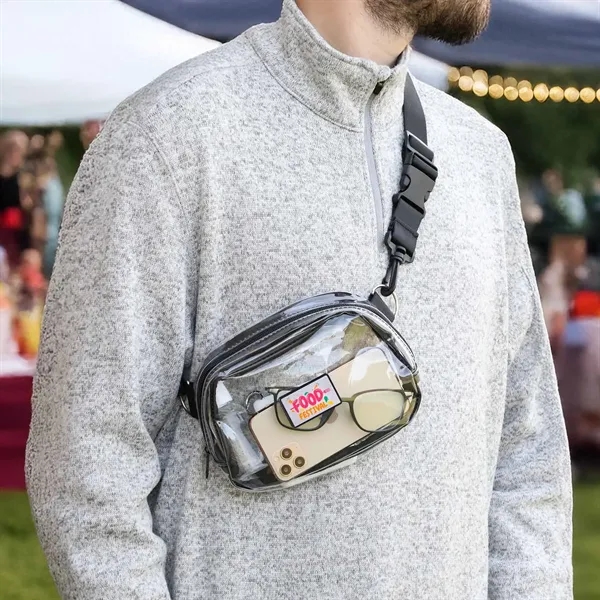 Clear Crossbody Sports Pack - Clear Crossbody Sports Pack - Image 0 of 7