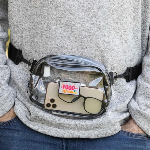 Clear Crossbody Sports Pack - Clear Crossbody Sports Pack - Image 2 of 7