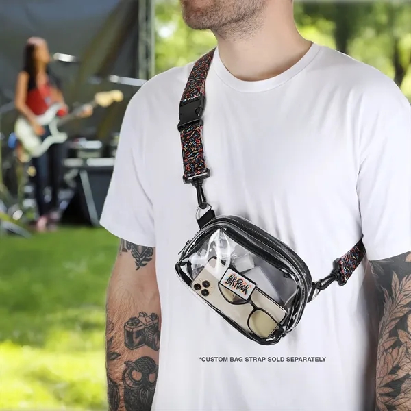 Clear Crossbody Sports Pack - Clear Crossbody Sports Pack - Image 6 of 7