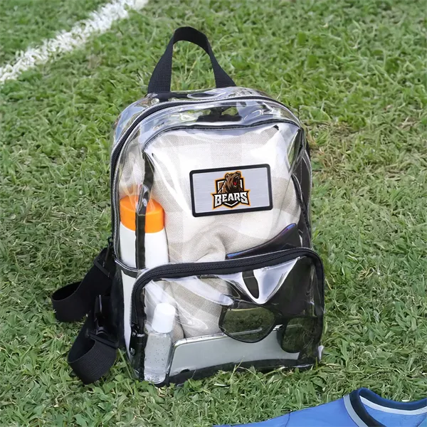 Clear Stadium Event Backpack - Clear Stadium Event Backpack - Image 1 of 5