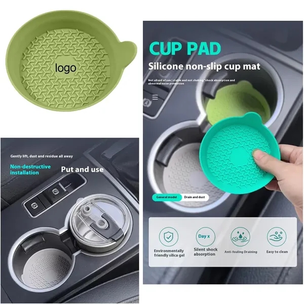 Silicone Car Cup Holder Protector - Silicone Car Cup Holder Protector - Image 0 of 5