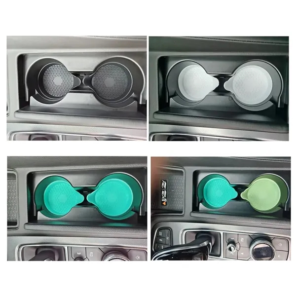 Silicone Car Cup Holder Protector - Silicone Car Cup Holder Protector - Image 2 of 5