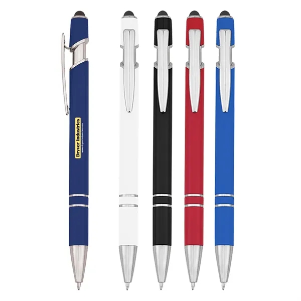 Roslin Incline Stylus Blue Ink rABS Pen - Roslin Incline Stylus Blue Ink rABS Pen - Image 0 of 5