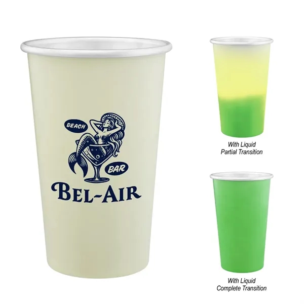 Custom 15 Oz. Color Changing Recycled Aluminum Cup