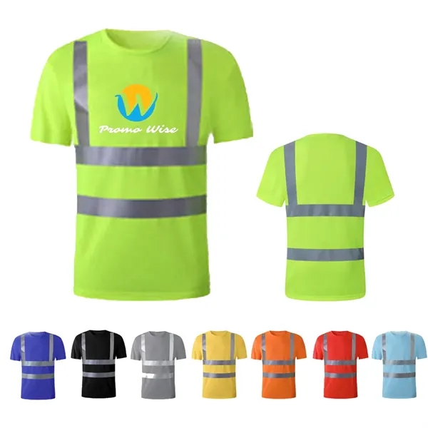 Sweat-Wicking Quick-Drying Reflective Breathable T-Shirt - Sweat-Wicking Quick-Drying Reflective Breathable T-Shirt - Image 0 of 6