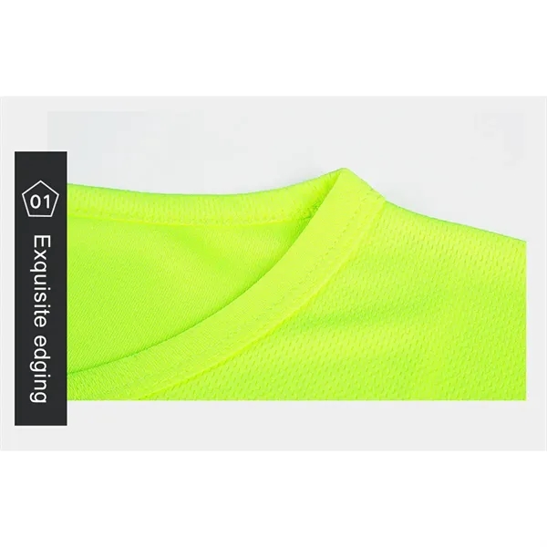 Sweat-Wicking Quick-Drying Reflective Breathable T-Shirt - Sweat-Wicking Quick-Drying Reflective Breathable T-Shirt - Image 2 of 6