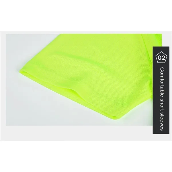 Sweat-Wicking Quick-Drying Reflective Breathable T-Shirt - Sweat-Wicking Quick-Drying Reflective Breathable T-Shirt - Image 3 of 6