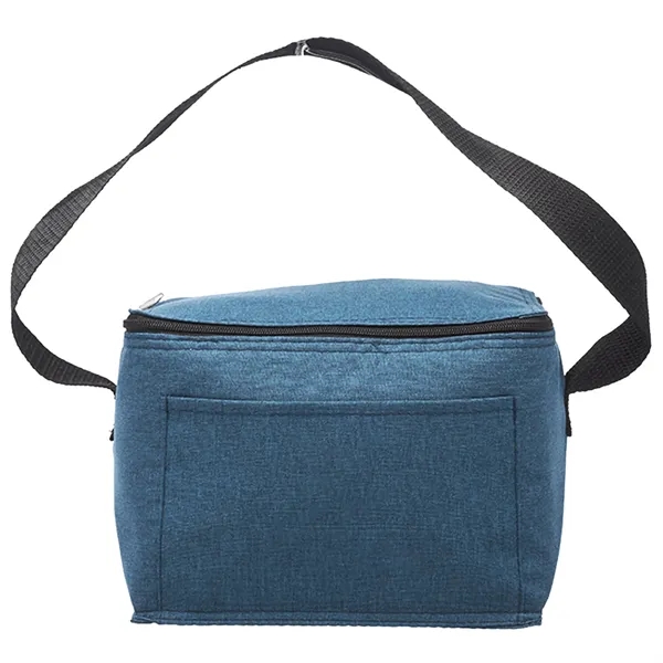 Heathered 6-Can Insulated Cooler Lunch Bag - Heathered 6-Can Insulated Cooler Lunch Bag - Image 4 of 6