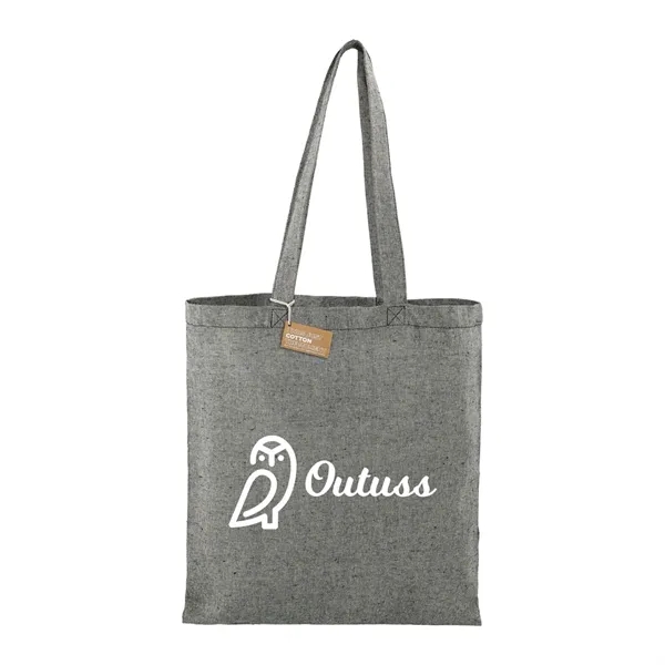 Recycled 5oz Cotton Twill Tote - Recycled 5oz Cotton Twill Tote - Image 5 of 20