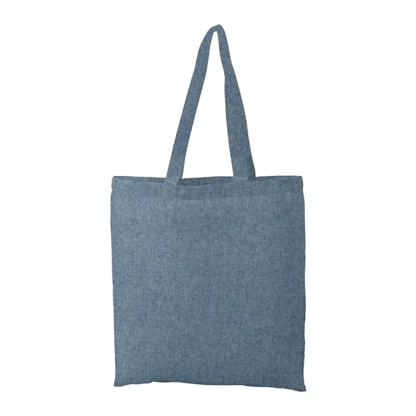 Recycled 5oz Cotton Twill Tote - Recycled 5oz Cotton Twill Tote - Image 8 of 20