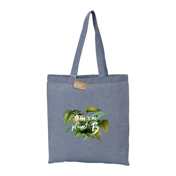 Recycled 5oz Cotton Twill Tote - Recycled 5oz Cotton Twill Tote - Image 9 of 20