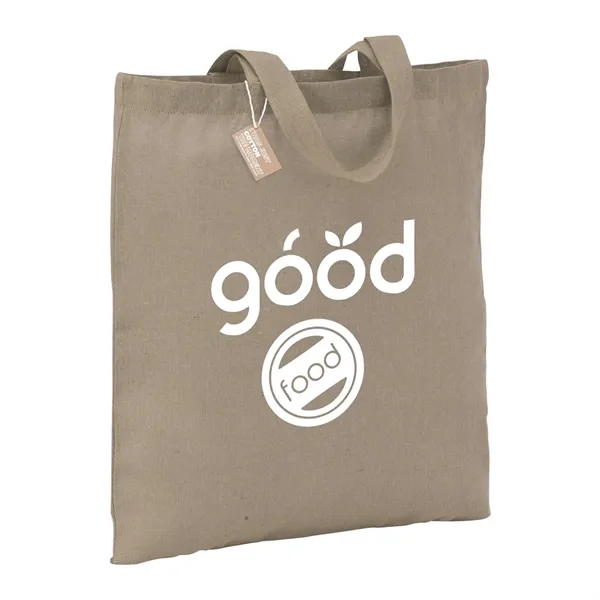 Recycled 5oz Cotton Twill Tote - Recycled 5oz Cotton Twill Tote - Image 12 of 20