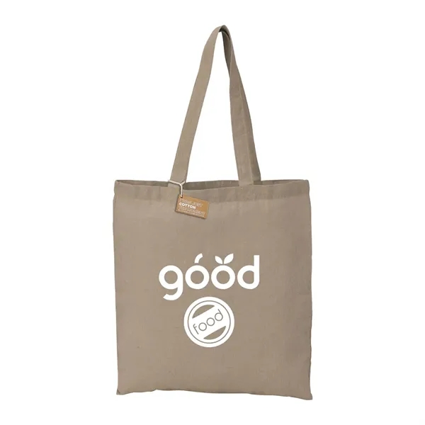 Recycled 5oz Cotton Twill Tote - Recycled 5oz Cotton Twill Tote - Image 15 of 20