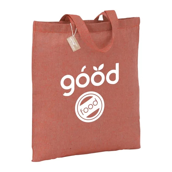 Recycled 5oz Cotton Twill Tote - Recycled 5oz Cotton Twill Tote - Image 16 of 20