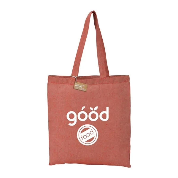 Recycled 5oz Cotton Twill Tote - Recycled 5oz Cotton Twill Tote - Image 17 of 20