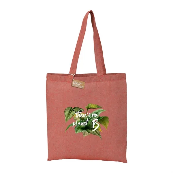 Recycled 5oz Cotton Twill Tote - Recycled 5oz Cotton Twill Tote - Image 20 of 20